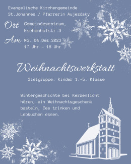 Weihnachtswerkstatt 